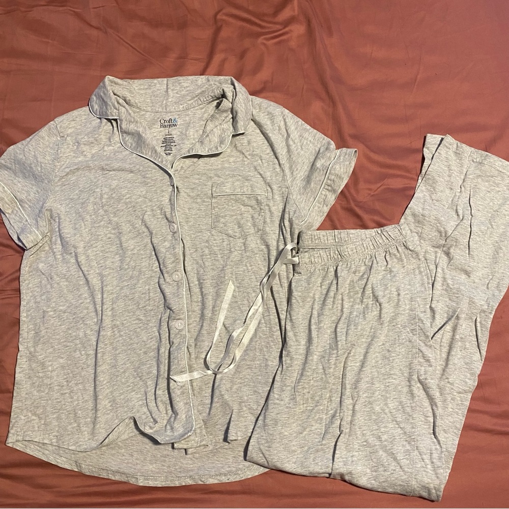 gray night sleep set